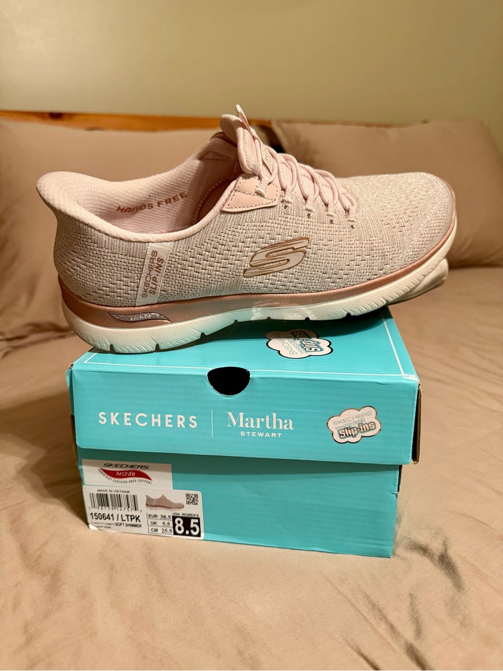 Skechers Slip‑On Sneakers